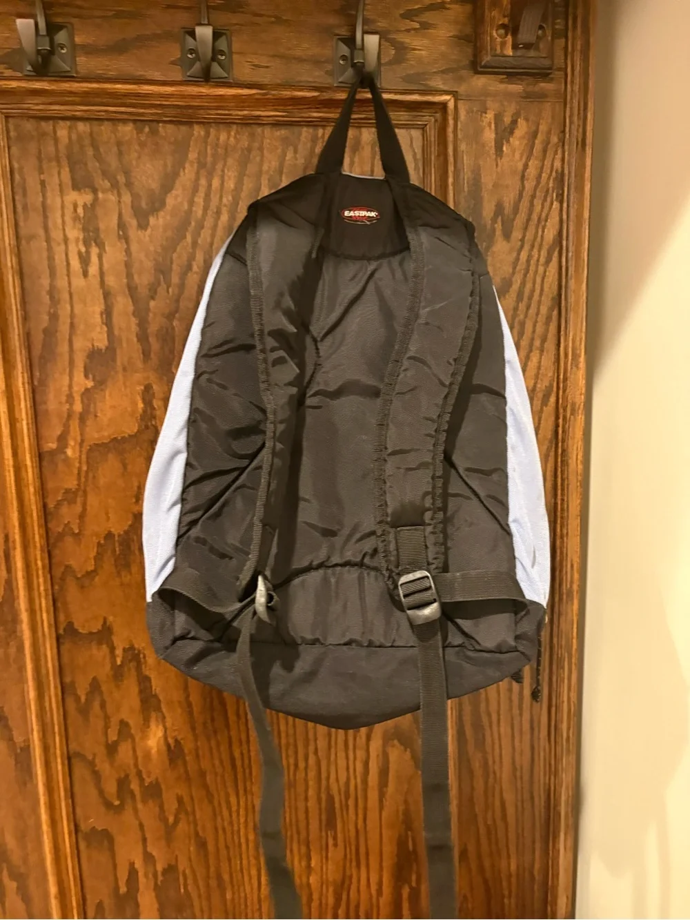 Eastpak Light Blue and Black Everyday Backpack